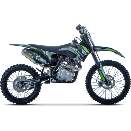 MotoTec X5 250cc 4-Stroke Gas Dirt Bike – Electric Start, Competition Use Only