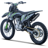 MotoTec X5 250cc 4-Stroke Gas Dirt Bike – Electric Start, Competition Use Only
