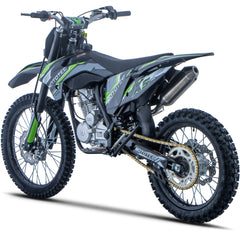 MotoTec X5 250cc 4-Stroke Gas Dirt Bike – Electric Start, Competition Use Only