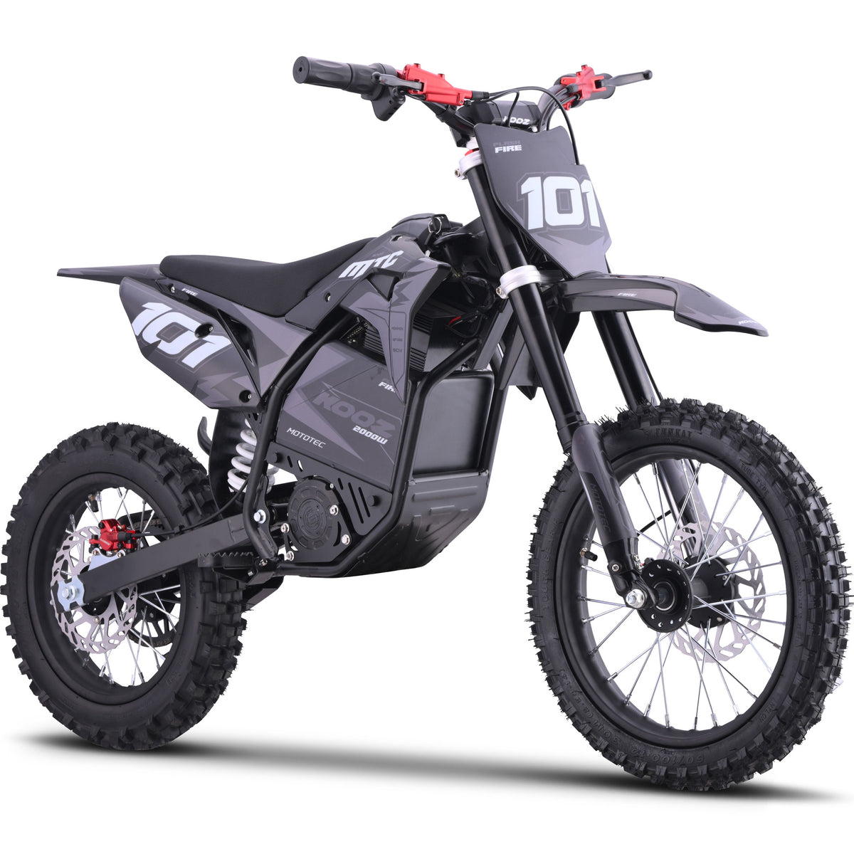 MotoTec 60V 2000W Pro Electric Dirt Bike Lithium HP115E – 40 MPH