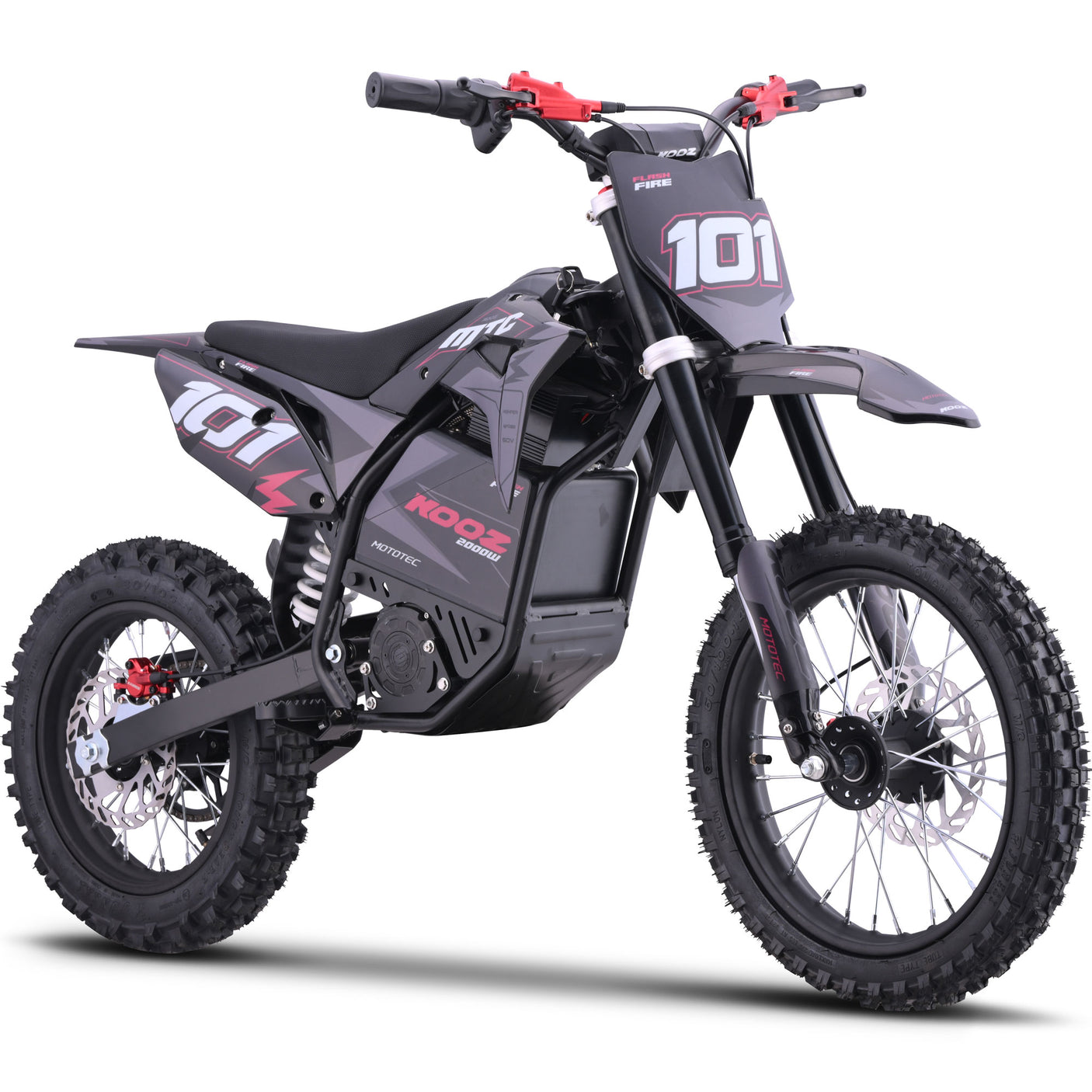 MotoTec 60V 2000W Pro Electric Dirt Bike Lithium HP115E – 40 MPH