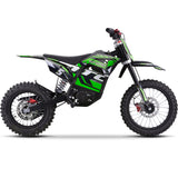 MotoTec 60v 2000w Pro Electric Dirt Bike – Up to 40 MPH, Lithium Battery, Ages 13+