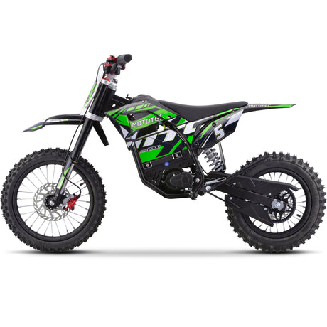 MotoTec 60v 2000w Pro Electric Dirt Bike – Up to 40 MPH, Lithium Battery, Ages 13+