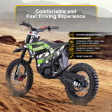MotoTec 60v 2000w Pro Electric Dirt Bike – Up to 40 MPH, Lithium Battery, Ages 13+