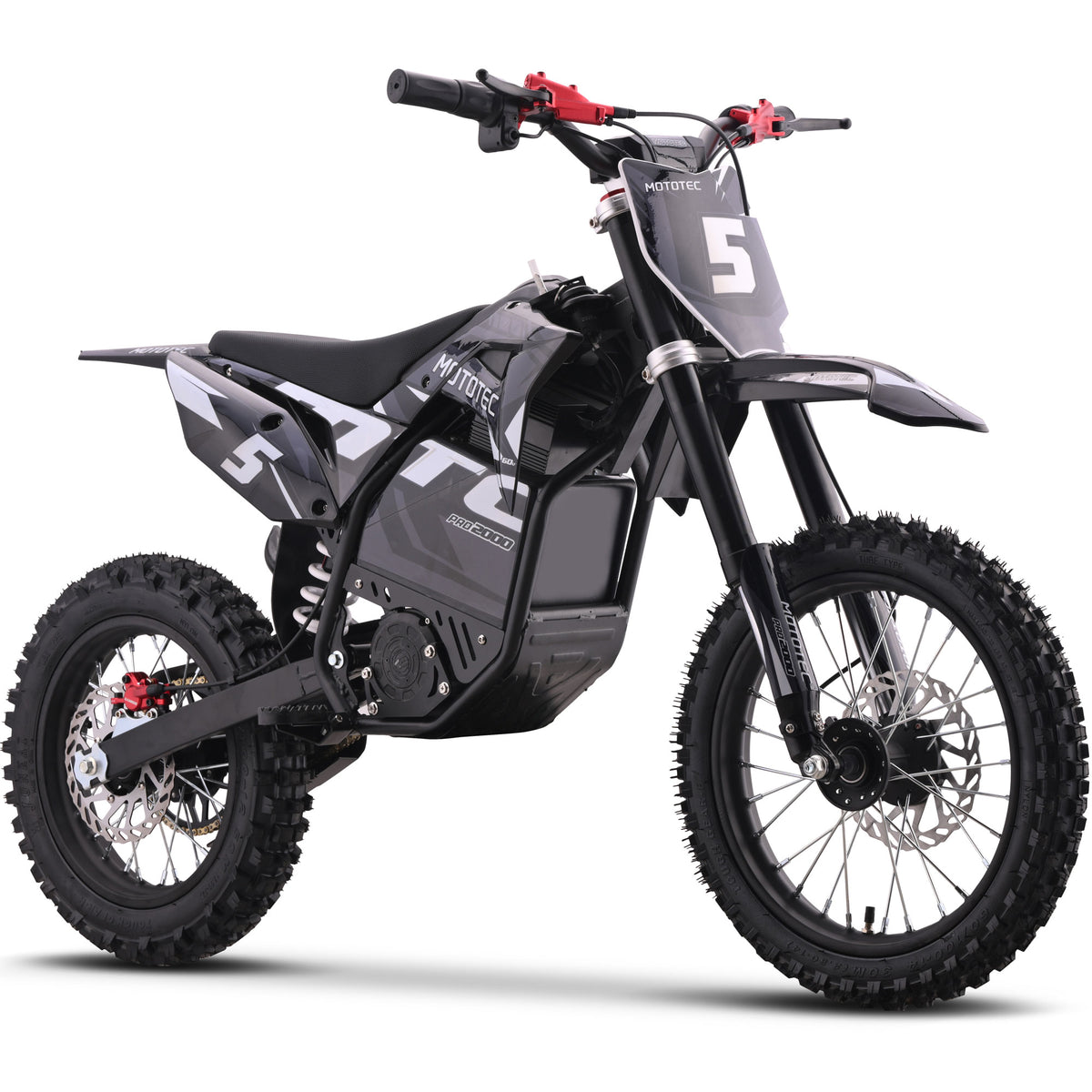 MotoTec 60v 2000w Pro Electric Dirt Bike – Up to 40 MPH, Lithium Battery, Ages 13+