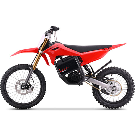 MotoTec 72V 8000W Pro Electric Dirt Bike 19/16 Lithium – 56 MPH, Adults 18+