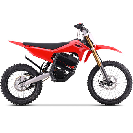 MotoTec 72V 8000W Pro Electric Dirt Bike 19/16 Lithium – 56 MPH, Adults 18+