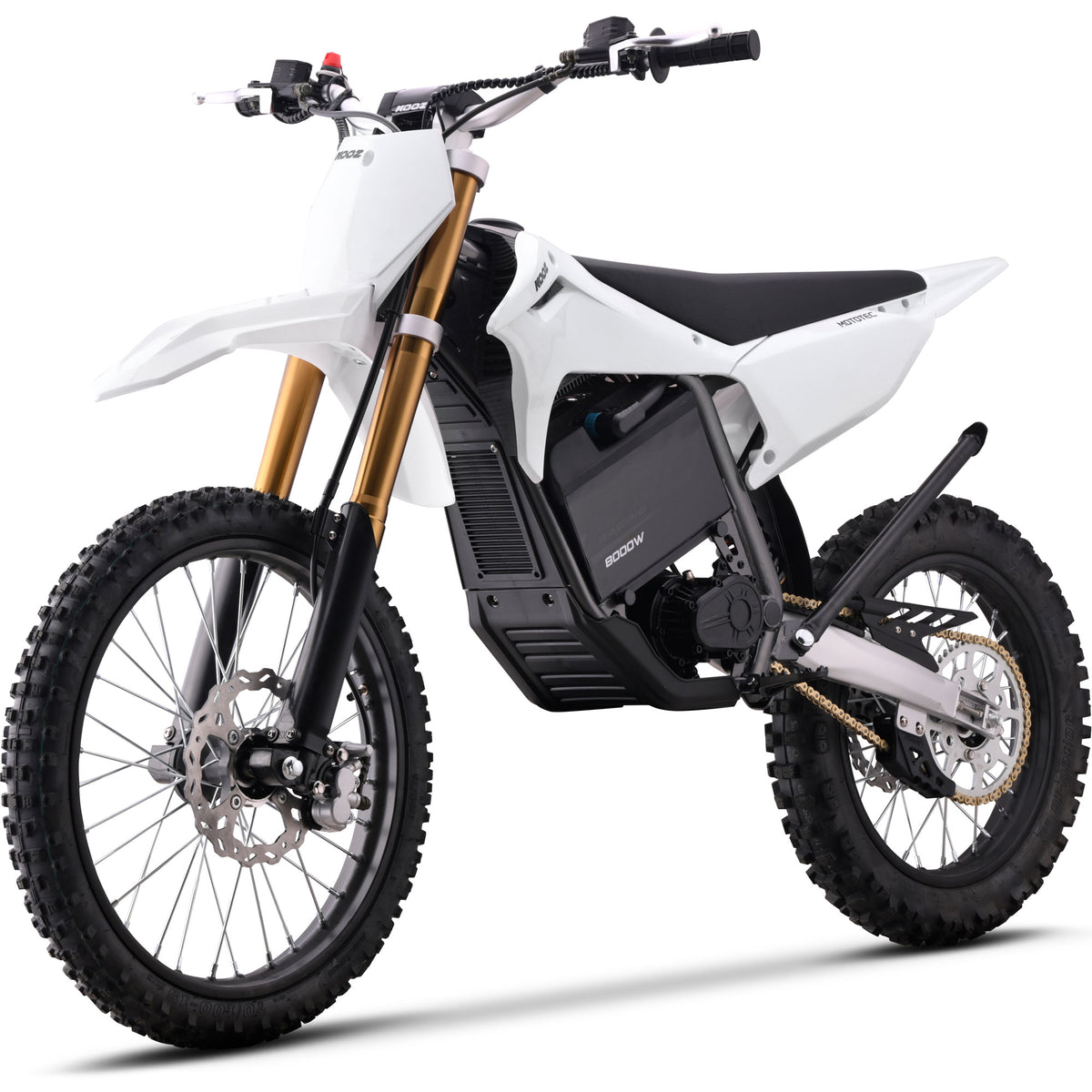 MotoTec 72V 8000W Pro Electric Dirt Bike 19/16 Lithium – 56 MPH, Adults 18+