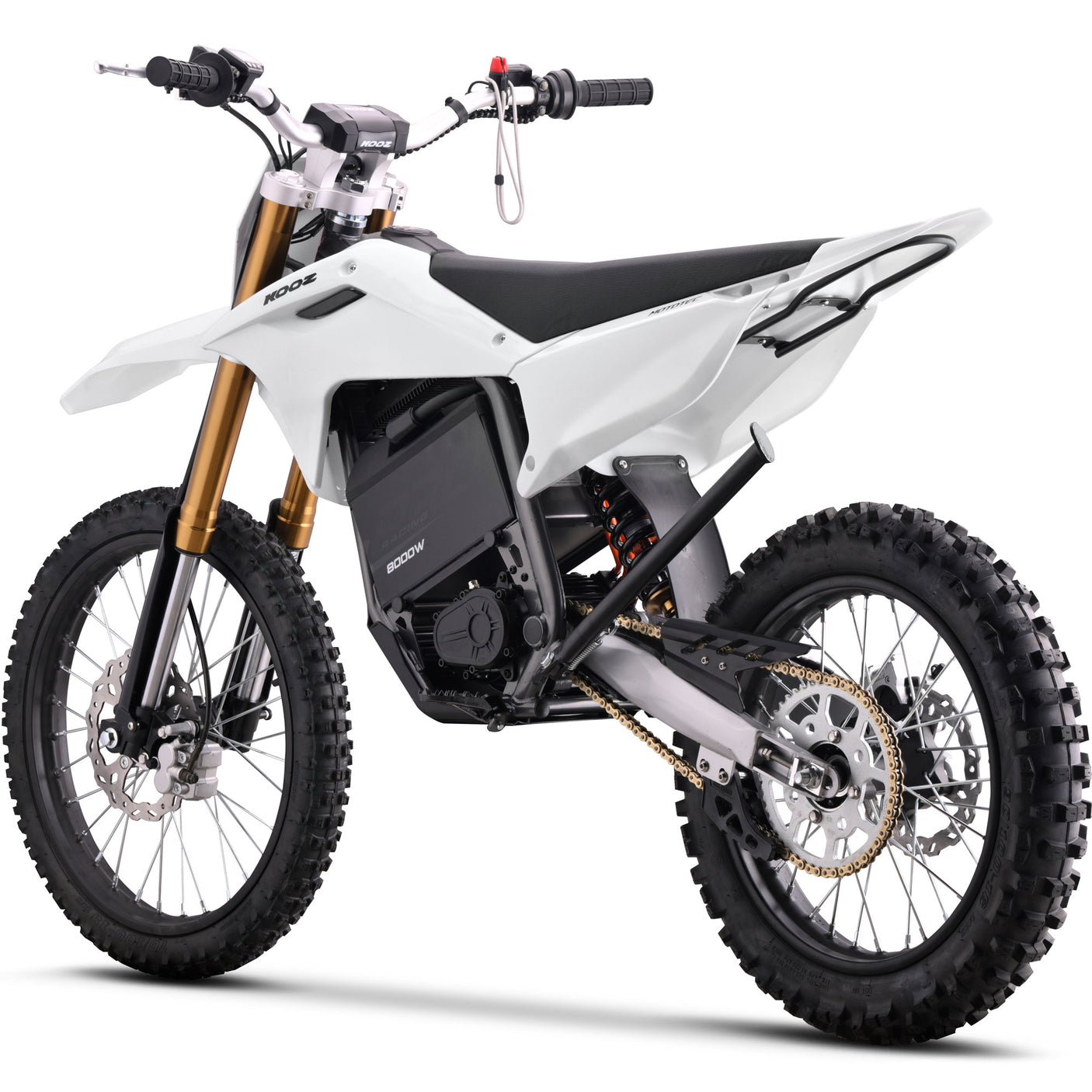 MotoTec 72V 8000W Pro Electric Dirt Bike 19/16 Lithium – 56 MPH, Adults 18+