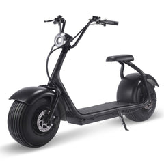 MotoTec Fat Tire 60 V 2000 W Lithium Electric Scooter – Black