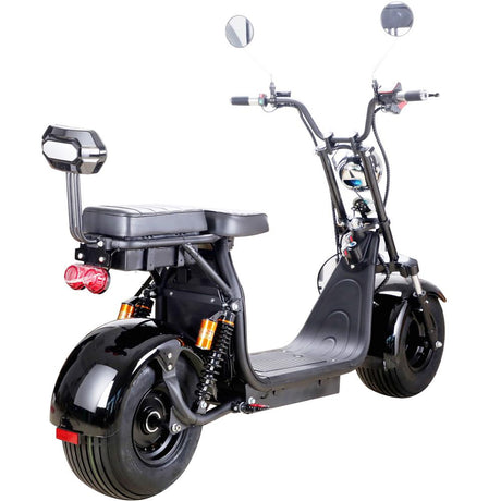 MotoTec Knockout 60 V 2000 W Lithium Electric Scooter – Black