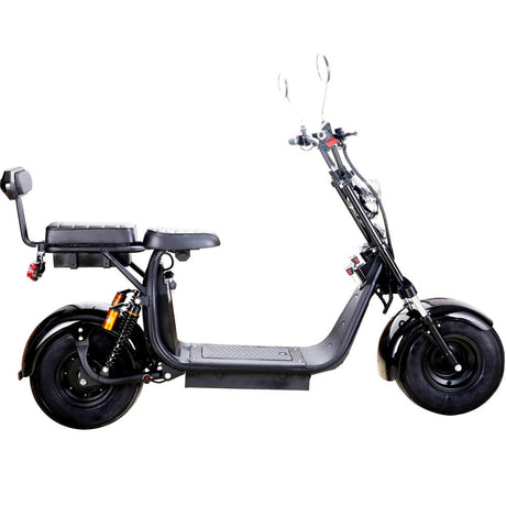 MotoTec Knockout 60 V 2000 W Lithium Electric Scooter – Black