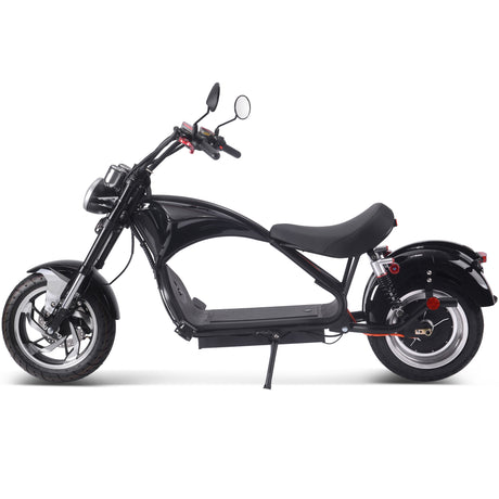 MotoTec Lowboy 60 V 2500 W Lithium Electric Scooter – Black