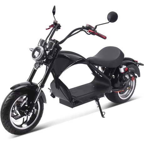 MotoTec Lowboy 60 V 2500 W Lithium Electric Scooter – Black