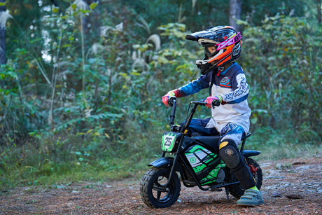 MotoTec 24v 250w Electric Mini Bike Black – Safe, Durable Fun for Kids 6+