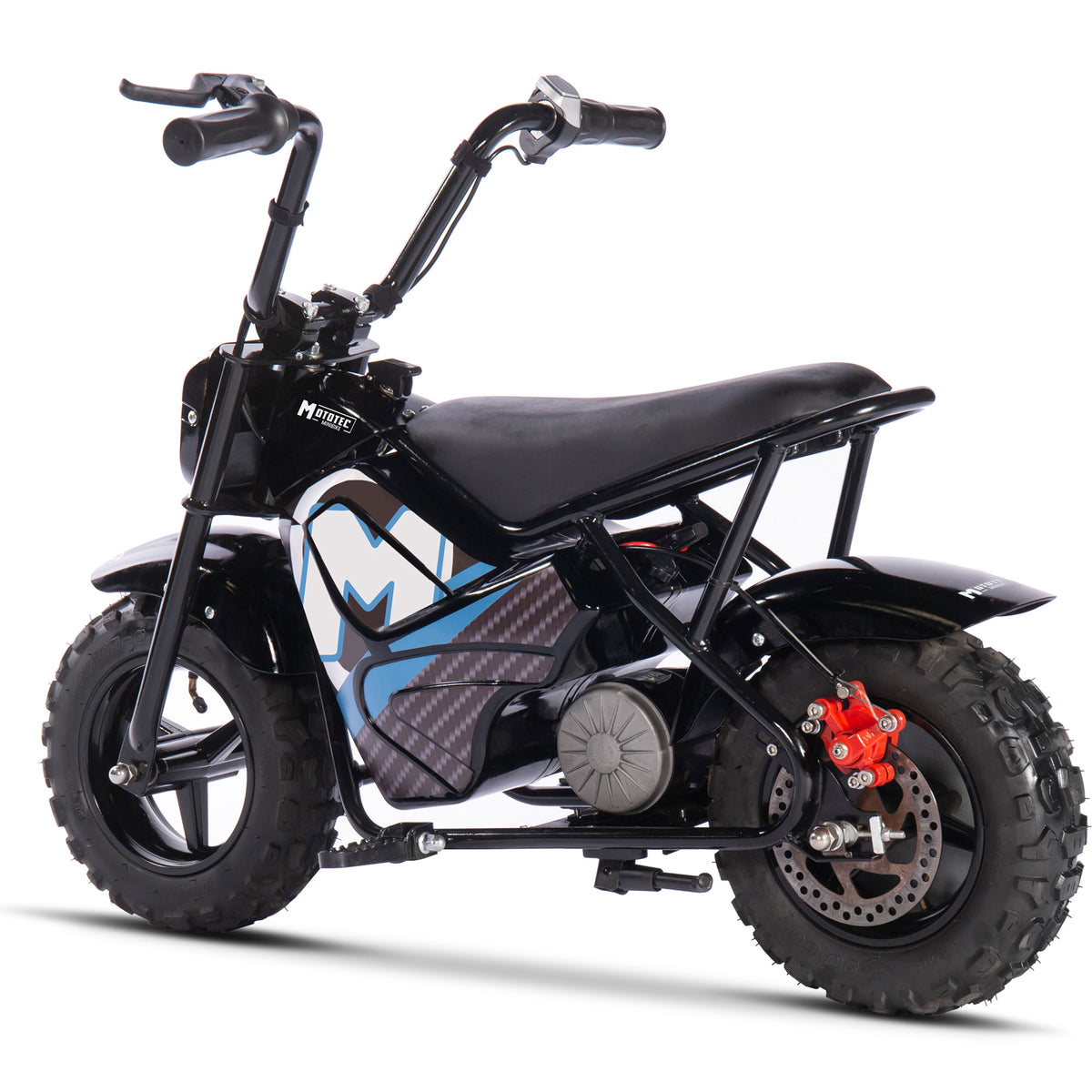 MotoTec 24v 250w Electric Mini Bike Black – Safe, Durable Fun for Kids 6+