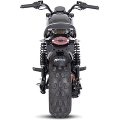 MotoTec 60 V 1500 W Electric-Powered Mini Bike – Black Retro Design with Modern Safety