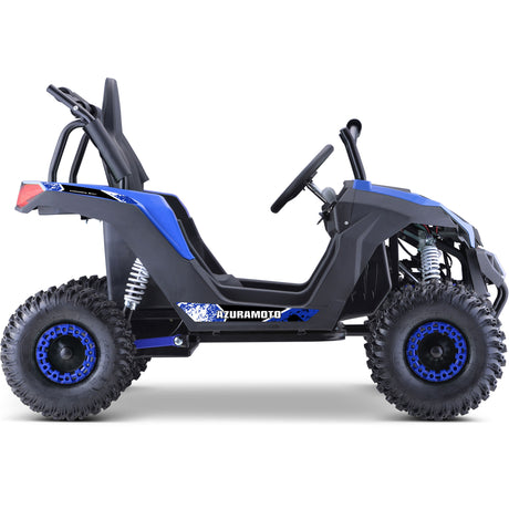 MotoTec Raider Kids UTV 48v 1200w Full Suspension – Off-Road Fun for Kids 13+