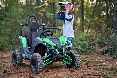 MotoTec Raider Kids UTV 48v 1200w Full Suspension – Off-Road Fun for Kids 13+