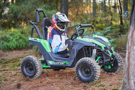 MotoTec Raider Kids UTV 48v 1200w Full Suspension – Off-Road Fun for Kids 13+