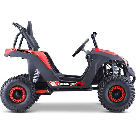 MotoTec Raider Kids UTV 48v 1200w Full Suspension – Off-Road Fun for Kids 13+