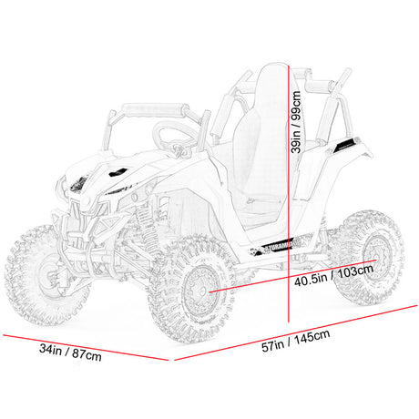 MotoTec Raider Kids UTV 48v 1200w Full Suspension – Off-Road Fun for Kids 13+