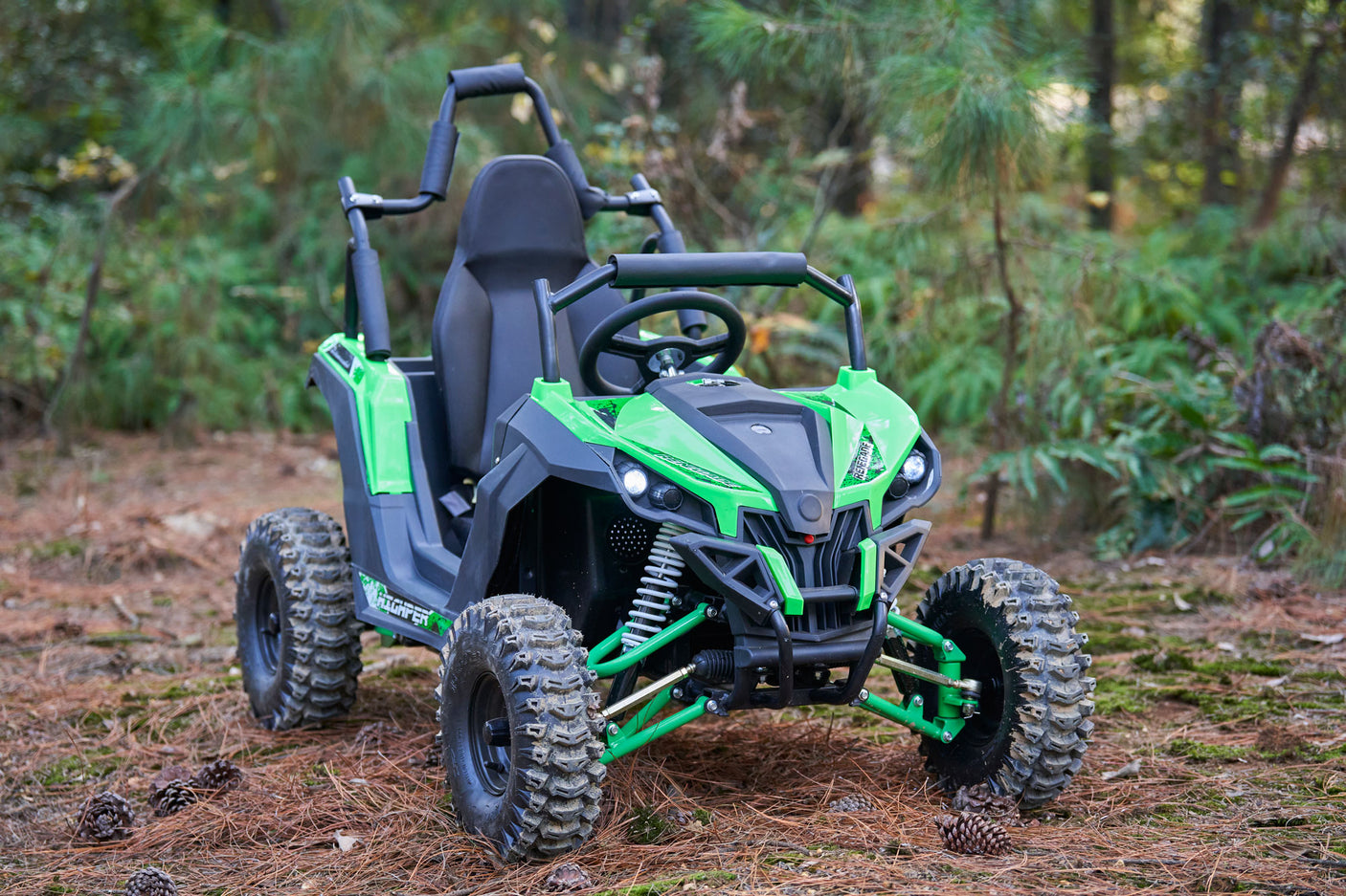 MotoTec Raider Kids UTV 48v 1200w Full Suspension – Off-Road Fun for Kids 13+