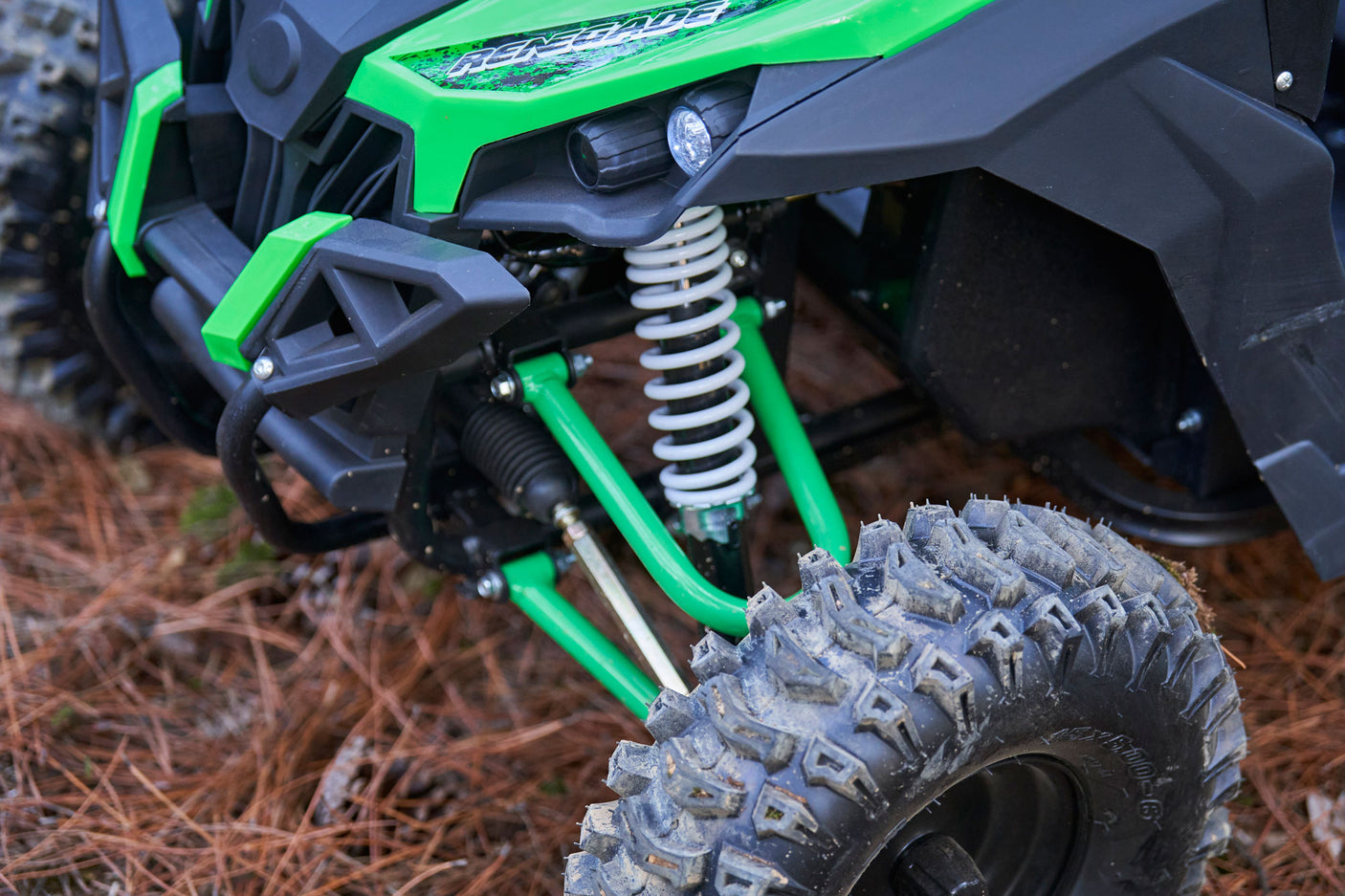 MotoTec Raider Kids UTV 48v 1200w Full Suspension – Off-Road Fun for Kids 13+