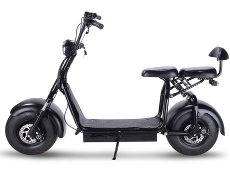 MotoTec Knockout 60 V 1000 W Electric Scooter – Black