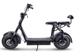 MotoTec Knockout 60 V 1000 W Electric Scooter – Black