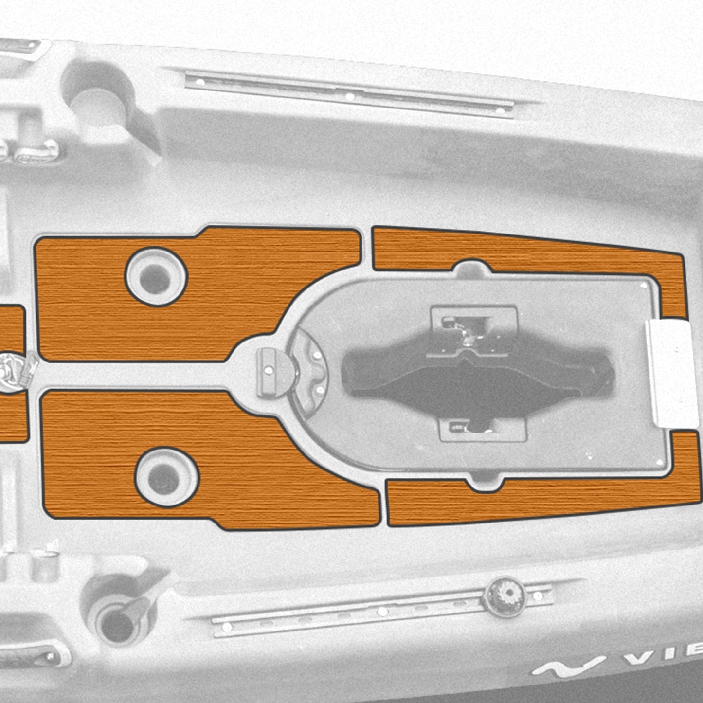 Vibe Kayaks Makana 100 Premium Deck Padding