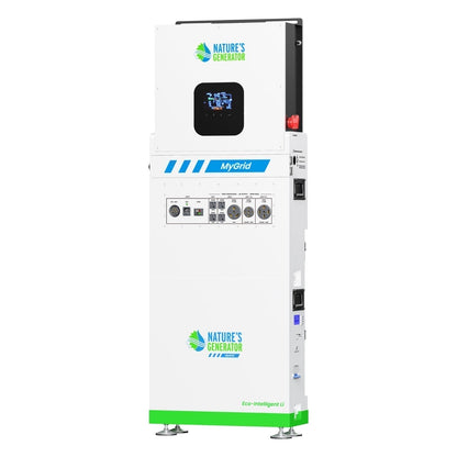 Nature’s Generator MyGrid 10K Solar & Wind Generator for Home