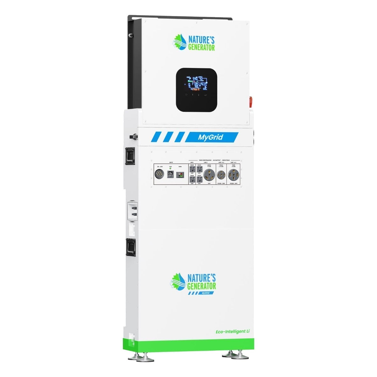 Nature’s Generator MyGrid 10K Solar & Wind Generator for Home