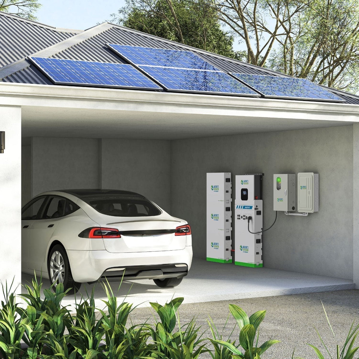 Nature’s Generator MyGrid 10K Solar & Wind Generator for Home