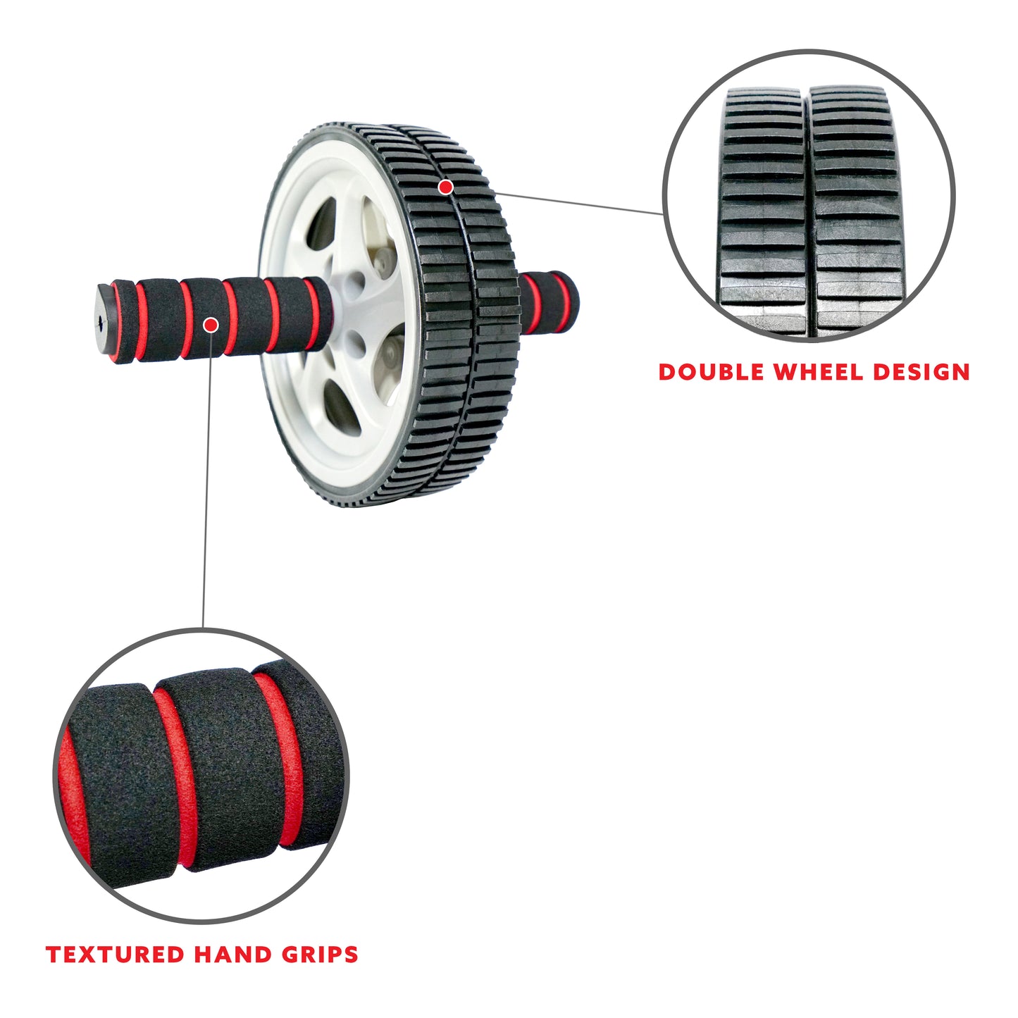 Sunny Health & Fitness Ab Roller Exercise Wheel