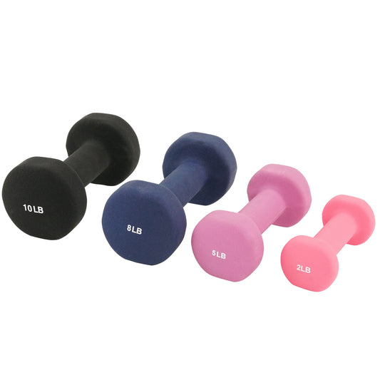 Sunny Health & Fitness Neoprene Dumbbell (PAIR)