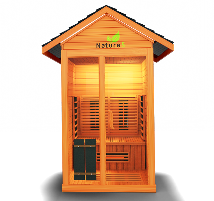 Medical Saunas Nature 5 v2 Medical Sauna | Full-Spectrum Infrared Tech