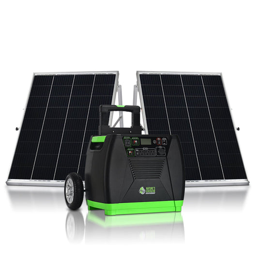 Nature’s Generator Elite Gold System solar generator
