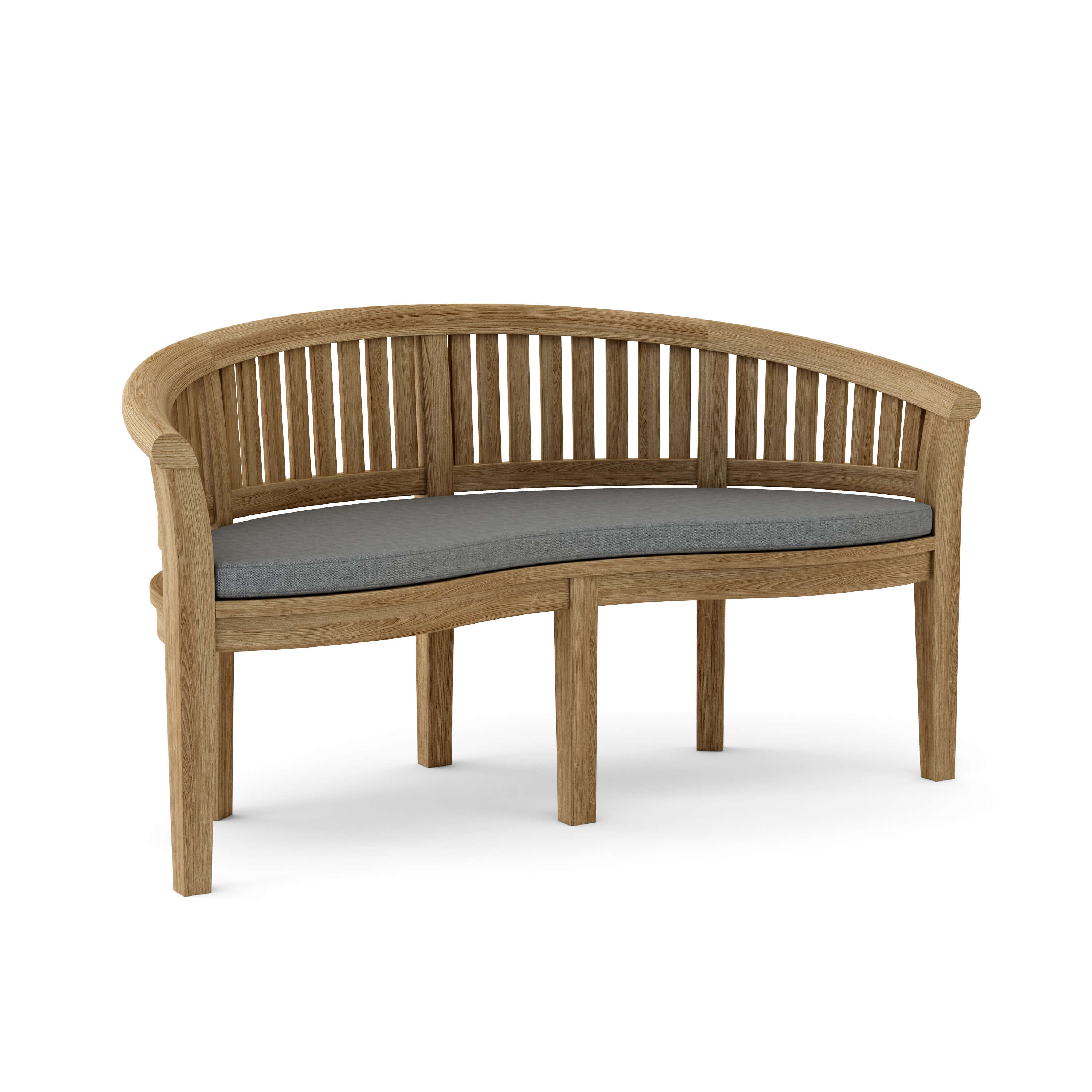 Anderson Teak Curve Bench - Thumbnail 3