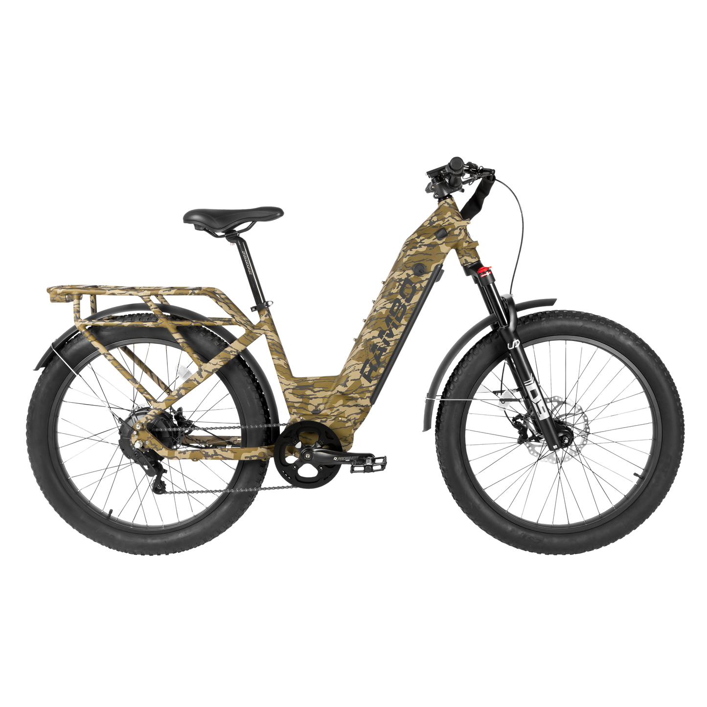 Rambo - Nomad 2.0 1000W Hub Drive Electric Hunting Bike - NOM2.0