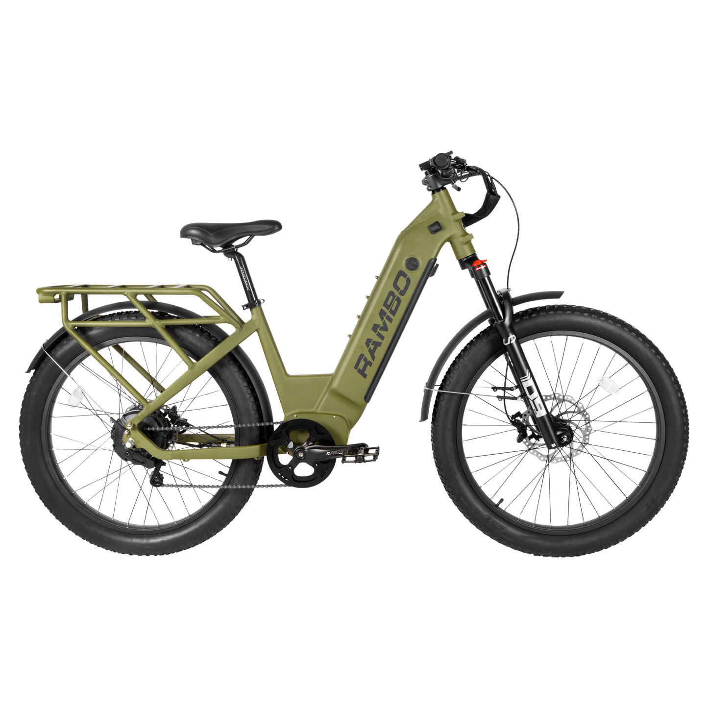 Rambo - Nomad 2.0 1000W Hub Drive Electric Hunting Bike - NOM2.0