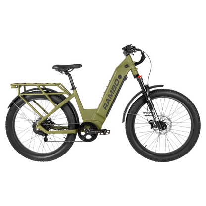 Rambo - Nomad 2.0 1000W Hub Drive Electric Hunting Bike - NOM2.0