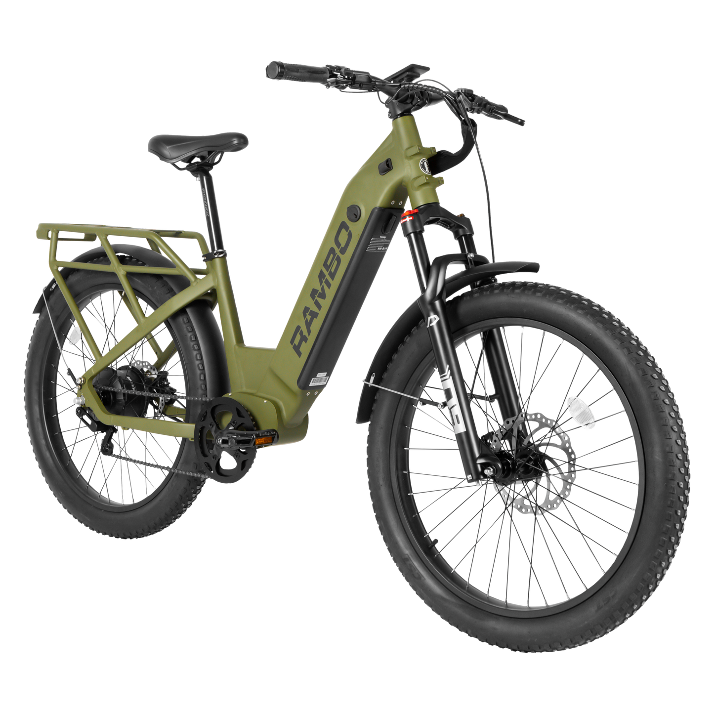 Rambo - Nomad 2.0 1000W Hub Drive Electric Hunting Bike - NOM2.0