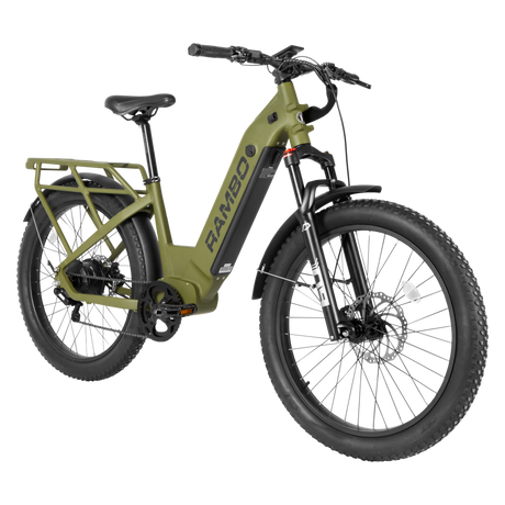 Rambo - Nomad 2.0 1000W Hub Drive Electric Hunting Bike - NOM2.0
