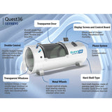 OxyRevo Quest36 Hard Hyperbaric Chamber (1.5–2.0 ATA) | Professional-Grade Hard-Shell Oxygen Chamber for Home & Clinic Use