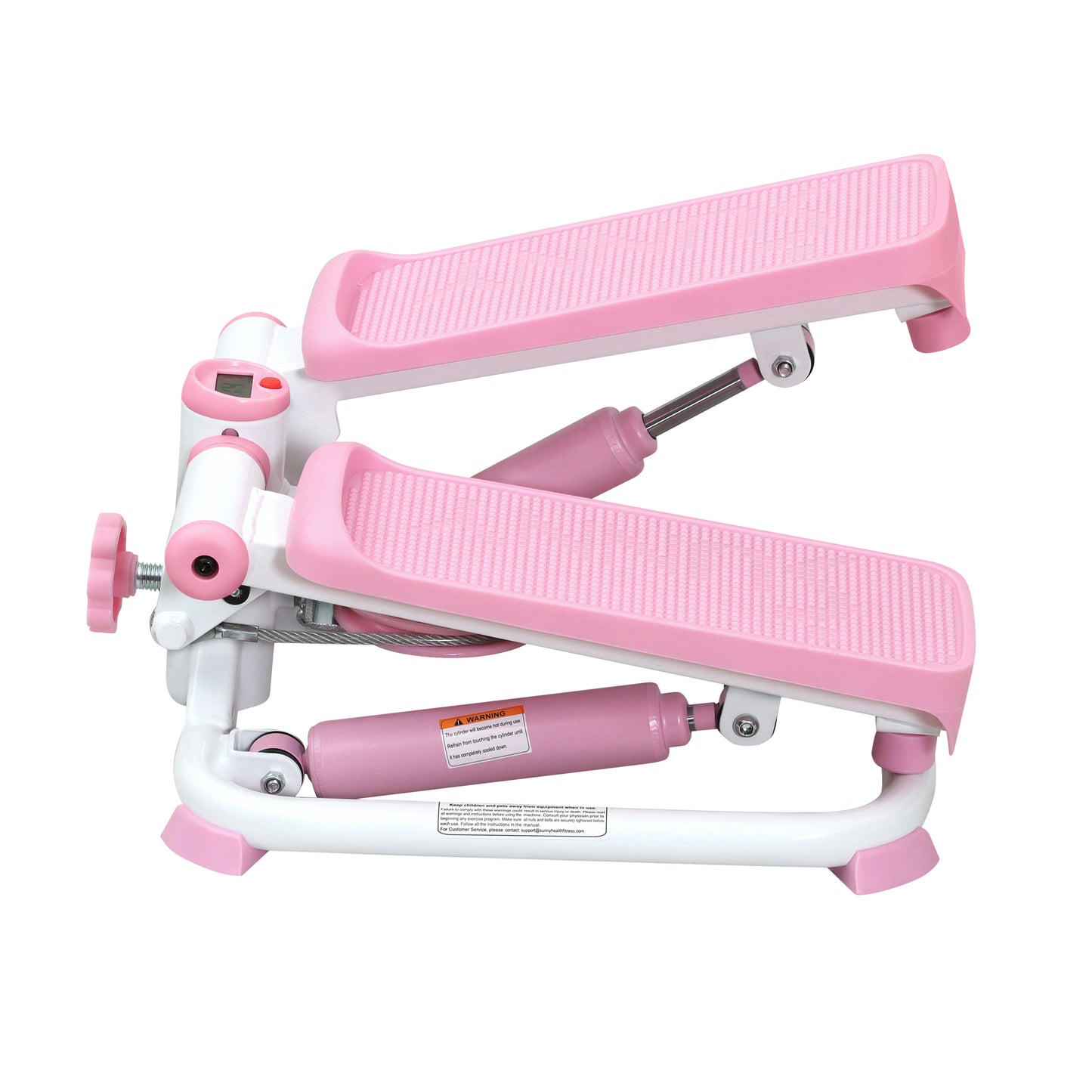 Sunny Health & Fitness Total Body Pink Stepper Machine