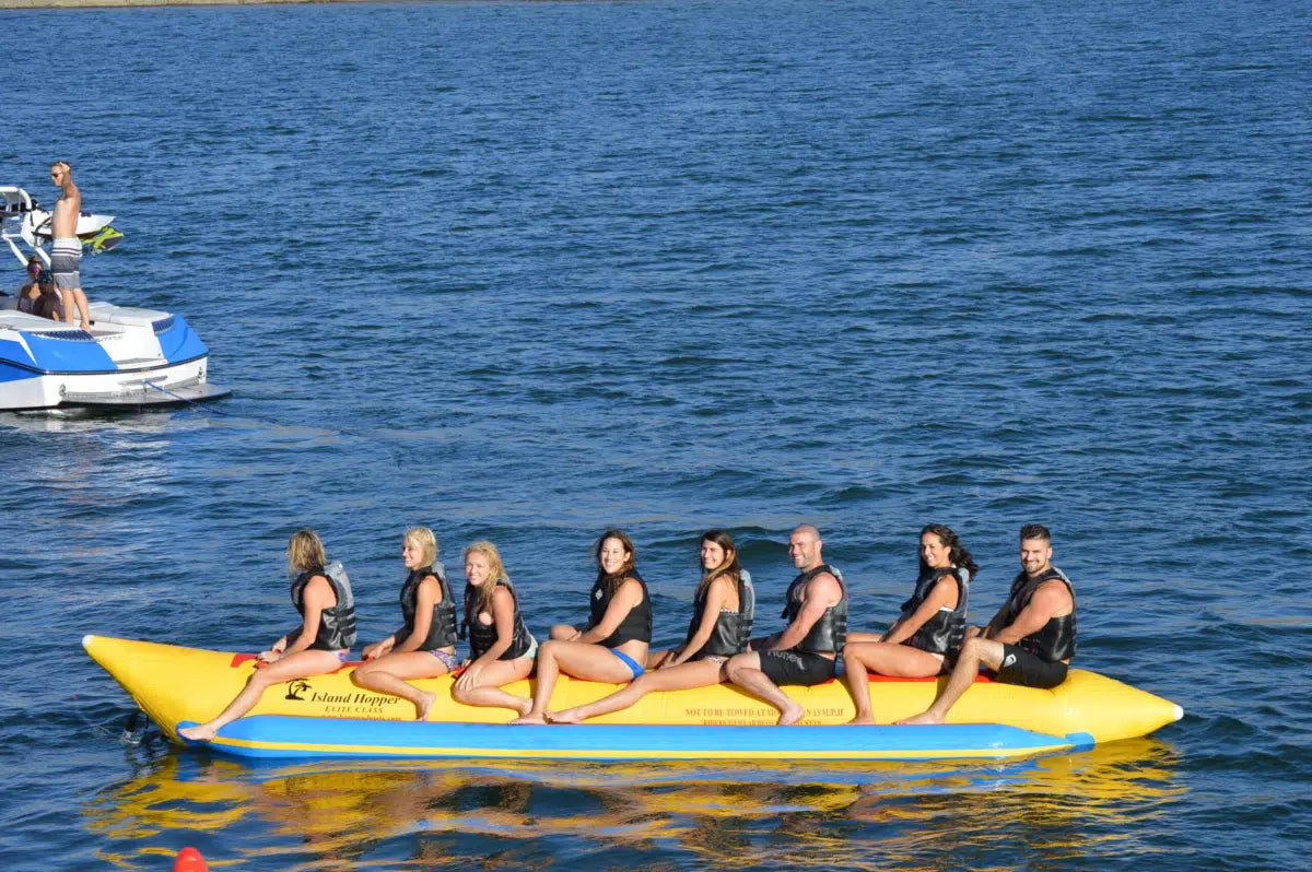 Island Hopper 8 Person Elite Class Inline Banana Boat Towable Tube