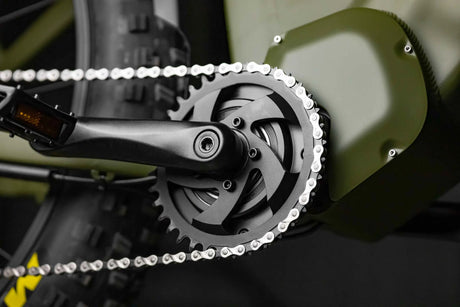 Rambo Rebel 2.0 Single Speed - Whisper-Quiet Mid-Drive E-Bike for Hunting & Trails
