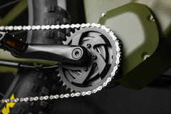 Rambo Rebel 2.0 Single Speed - Whisper-Quiet Mid-Drive E-Bike for Hunting & Trails
