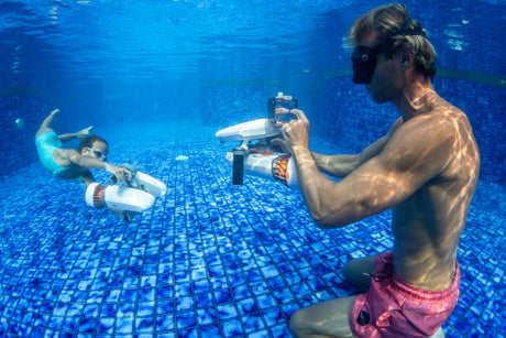 Sublue H1+ Smart Waterproof Phone Case – 4K Underwater Camera Housing with AI Color Correction